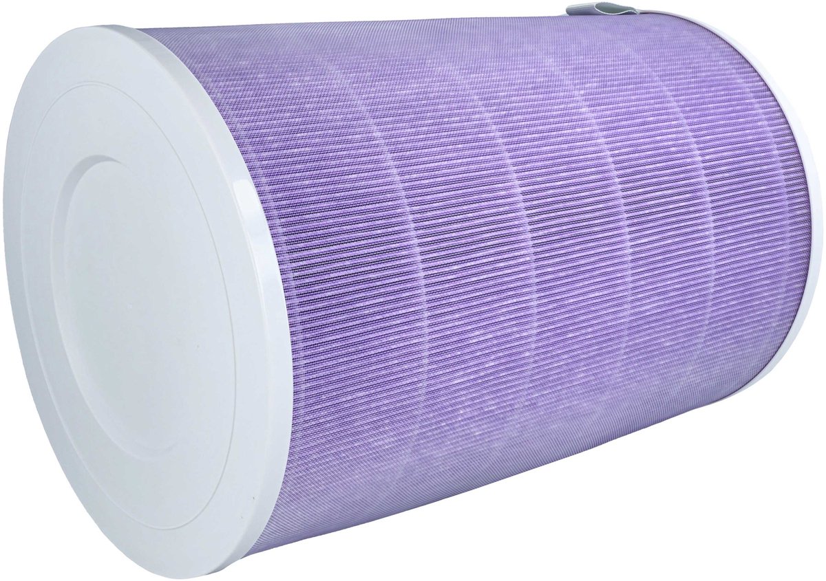 vhbw HEPA-filter compatibel met Xiaomi Mi Air Purifier 3H luchtreiniger - vervangingsfilter met geïntegreerd actief koolstoffilter, antibacterieel