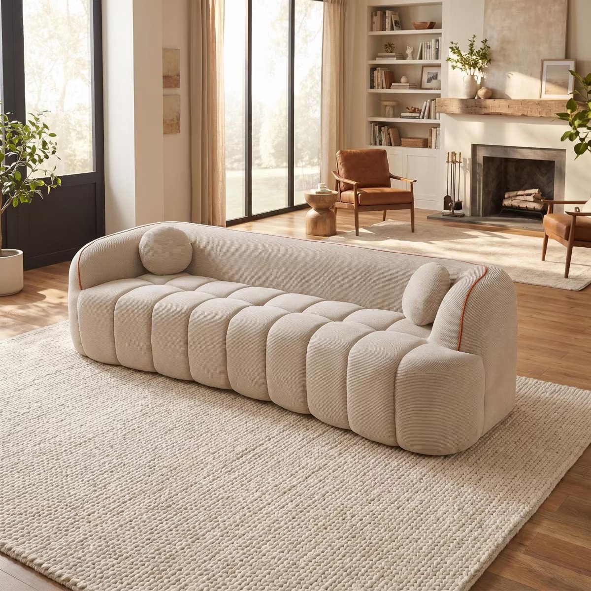 3-zits Bank NoviHome Oslo XL - 250x96x69 cm - Novihome