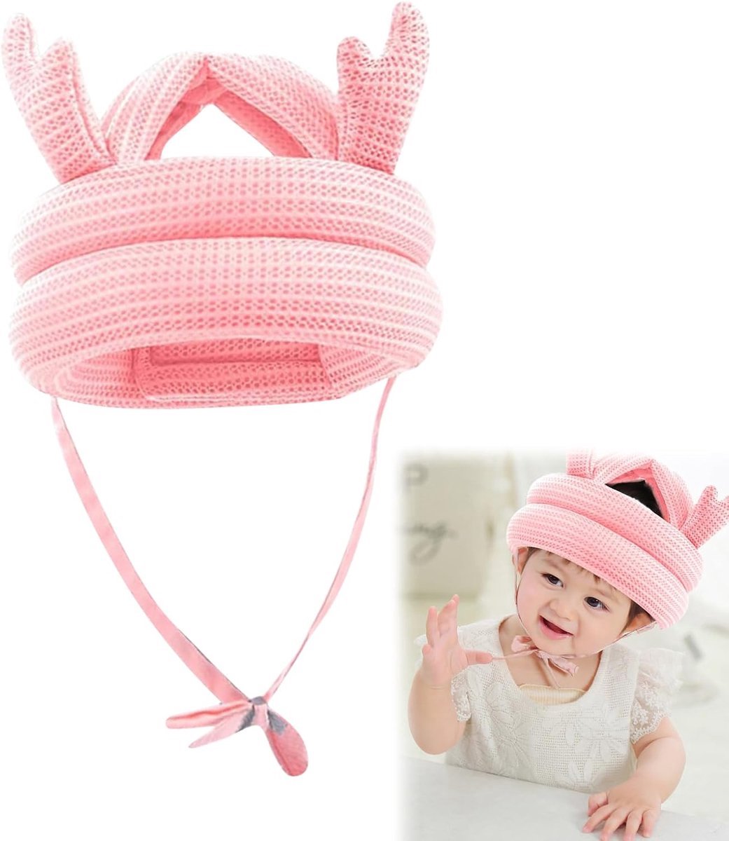 Baby anti-val hoed, baby veiligheidshoedje, baby hoofdbescherming, verstelbare baby veiligheidshoed, kinder baby beschermende helm, geschikt voor kinderen die leren kruipen en lopen