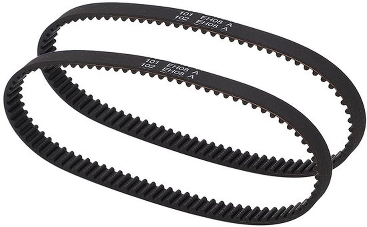 Vervangende Banden 2 Stuks - Compatibel met ProHeat 2X Revolution Pet Pro - Vervangingsonderdeelnummer 1611129 - Premium Rubber Materiaal - Lange Levensduur - Stabiele Stofzuigerprestaties - Stofzuigerriem
