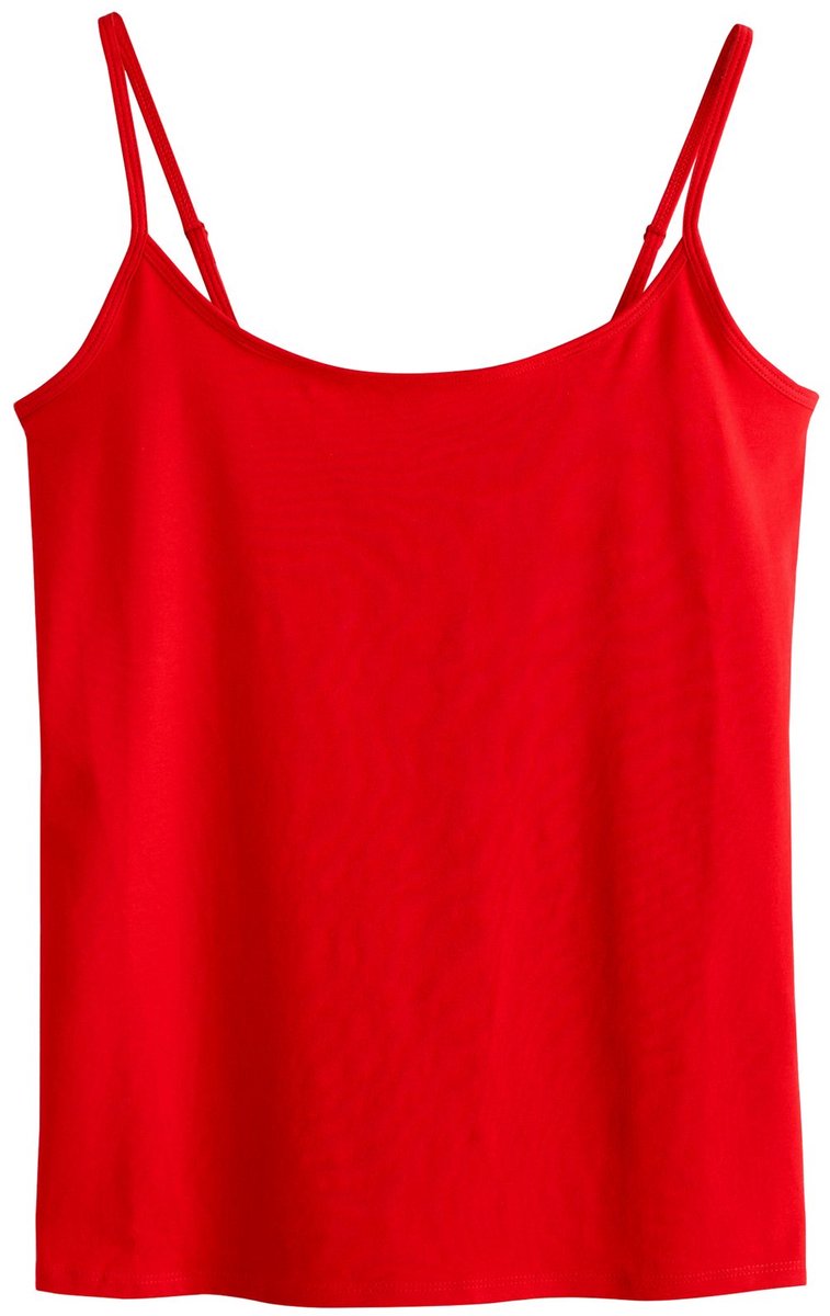 Next - Dames - Spaghettibandtop - Rood