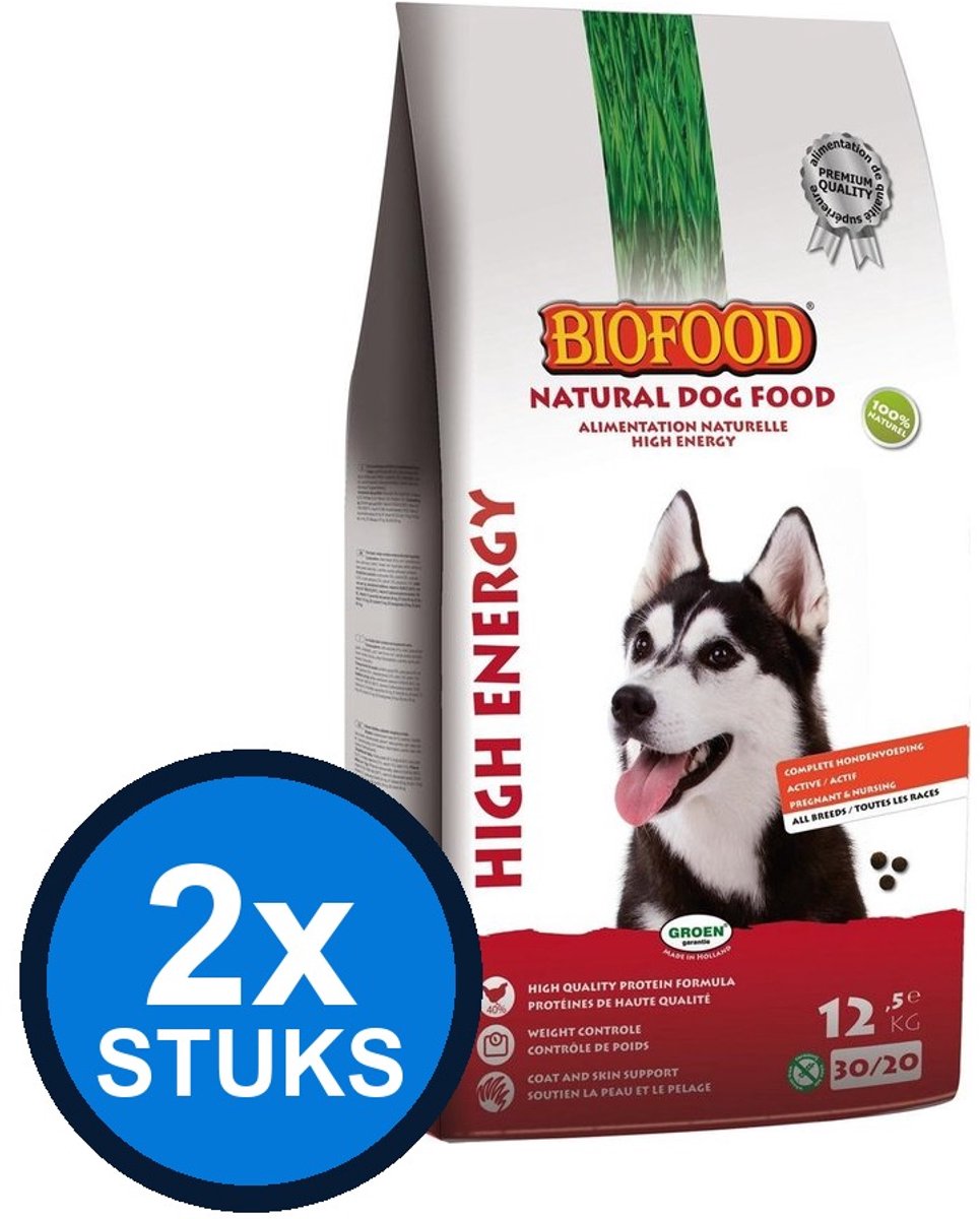 2x Biofood - Active high energy 12,5kg