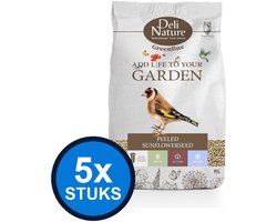 5x Deli Nature - Greenline peeled sunflowerseed 850gr