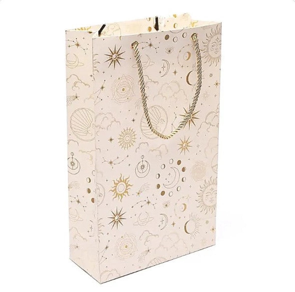 Cadeautasje Beige Astrologie 33x20x8,5cm