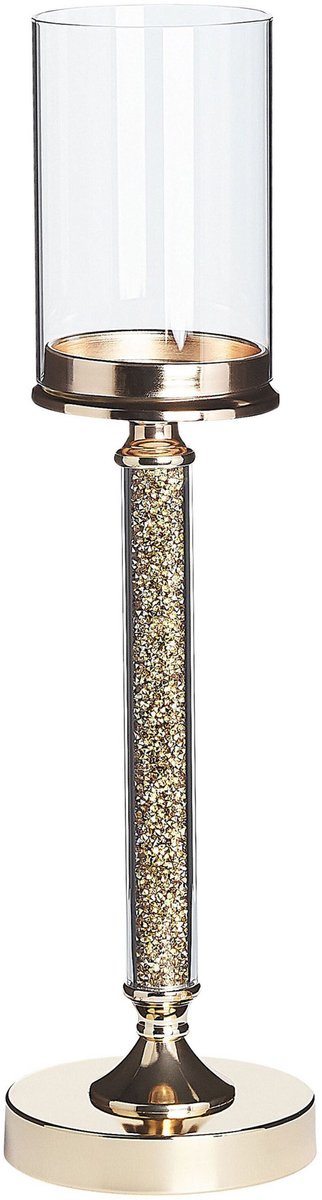 ABBEVILLE - Kandelaar - Goud - 48 cm - Metaal