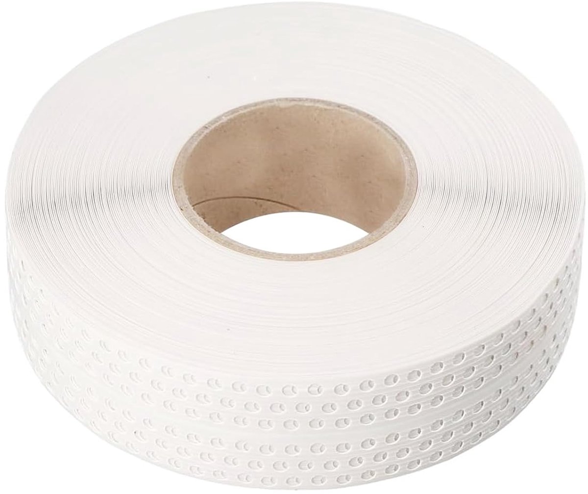 SnelShoppen - Seam Cover Tape 40 m x 5 cm - Zelfklevende Hoekband voor Gipsplaten - Duurzaam PVC - Voor Hoekbescherming en Reparatie - Ideaal voor Dro