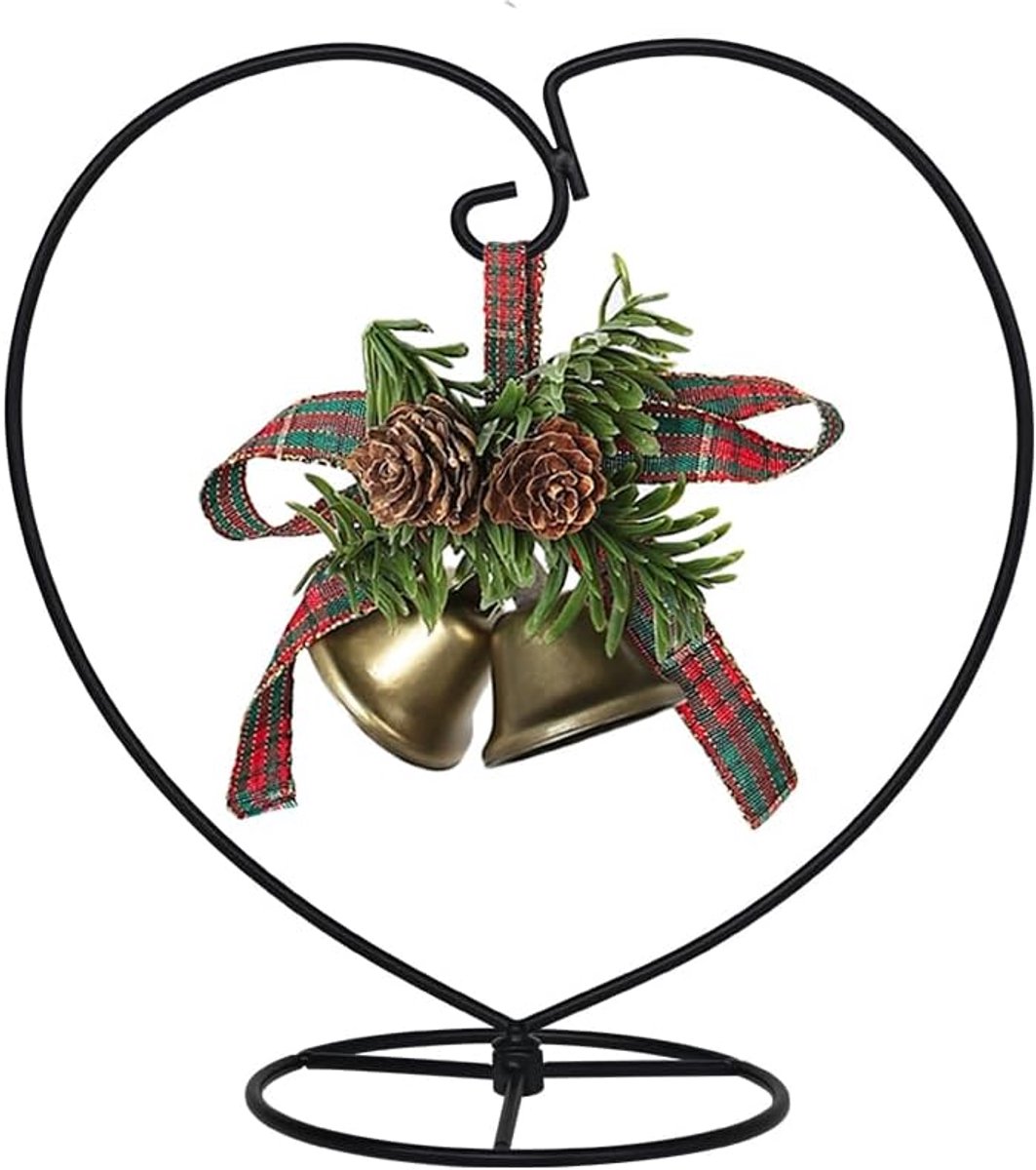SnelShoppen - Ornament Display Stand - IJzeren Hangstandaard voor Glazen Terrarium Bollen - Stabiliteit & Creatieve Decoratie voor Feest, Bruiloft, Th