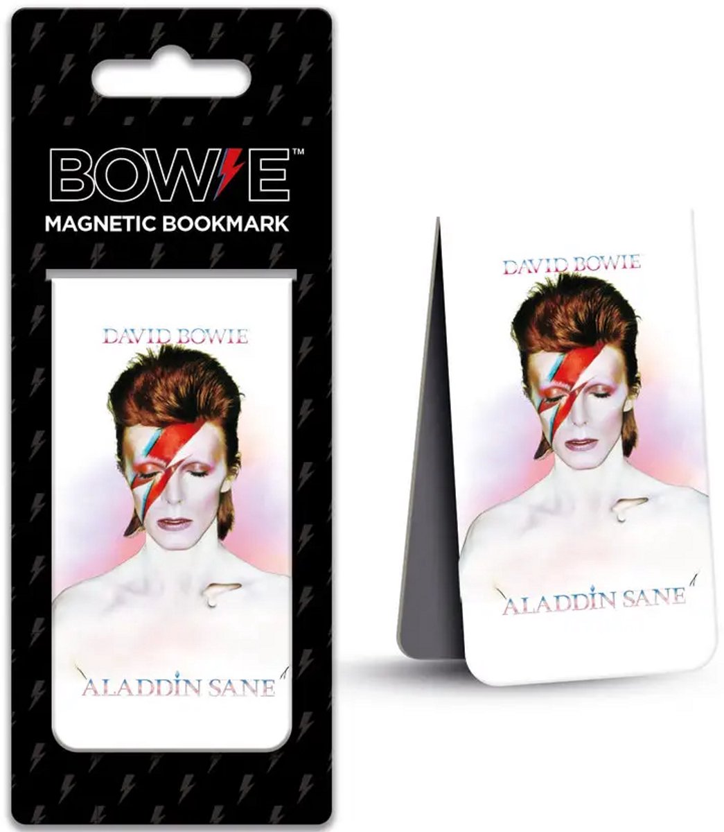David Bowie - Aladdin Sane - Boekenlegger - Magnetisch