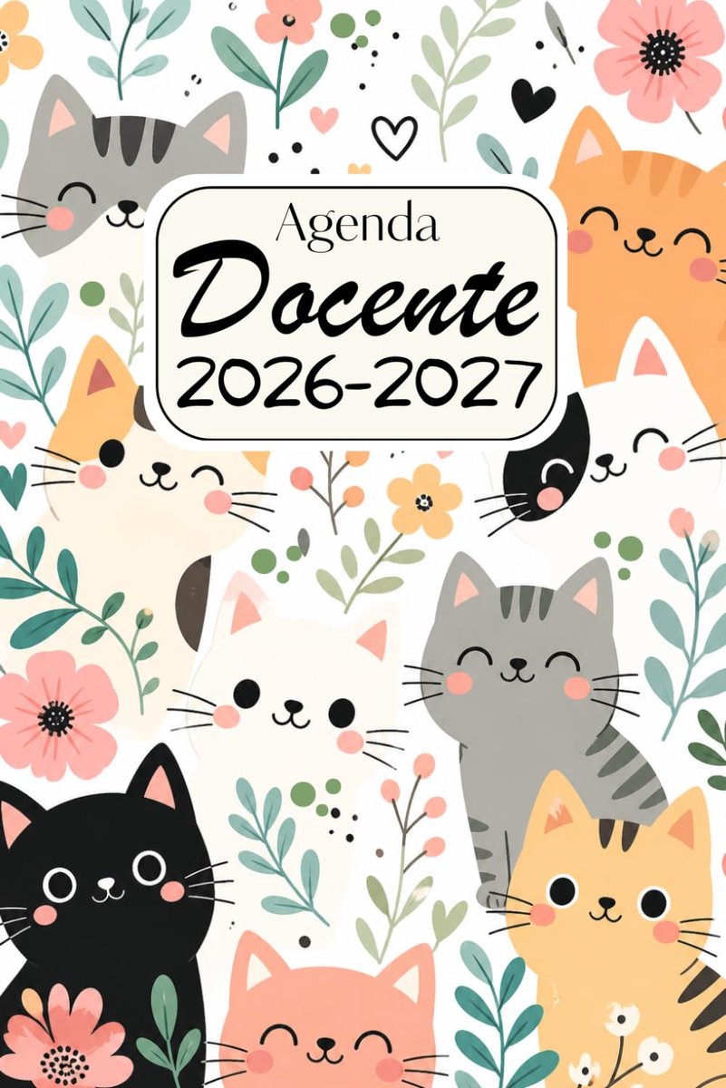 SnelShoppen - Agenda Del Docente 2026 2027 | Weekagenda A5 | Contactlijst | Geheime pagina voor wachtwoorden | Perfect voor Docenten en Professori | S