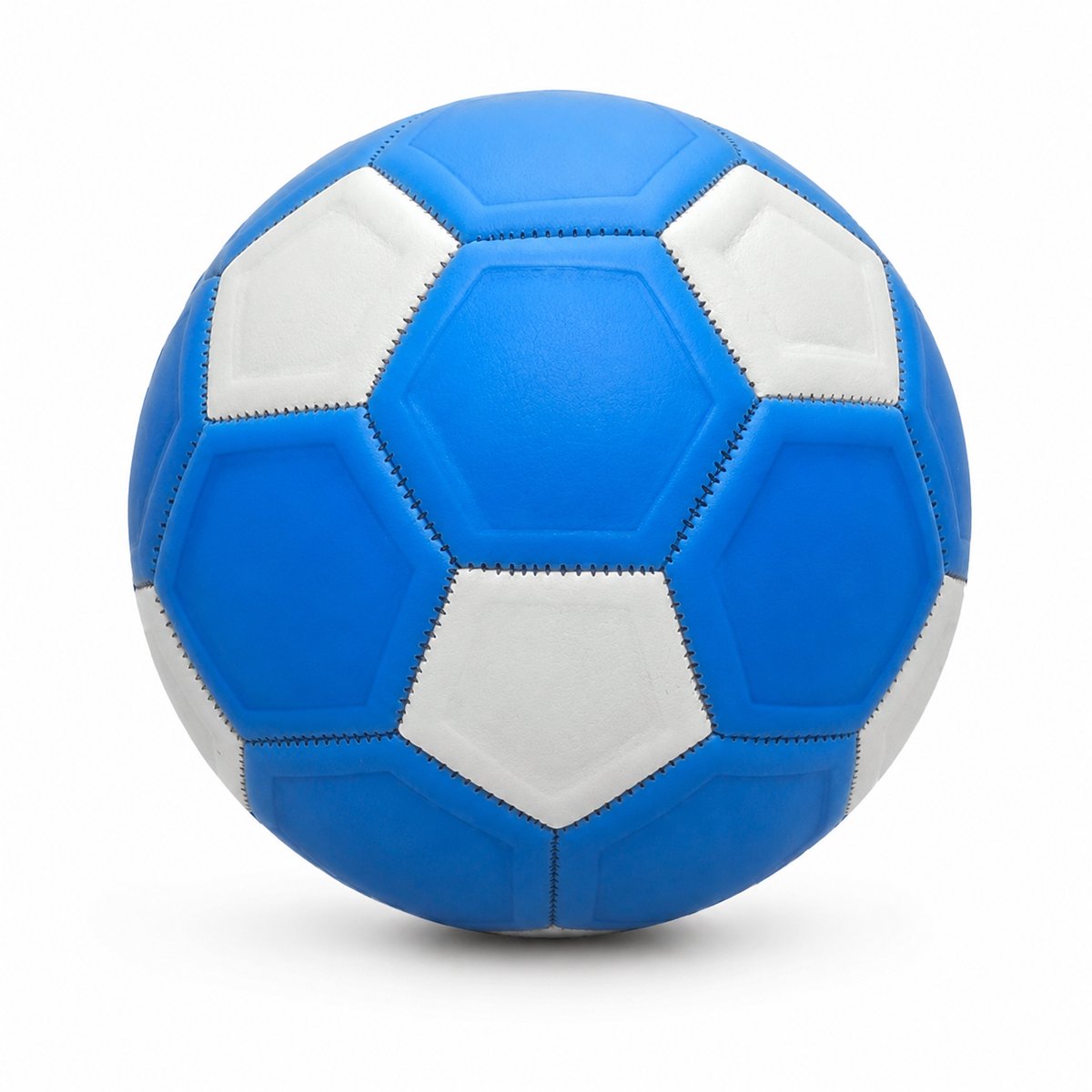 Babadoe Curve bal voor outdoor-spelletjes - 20 cm - EVA rubber - Blauw