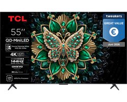 TCL 55C6K - 55 inch - 4K QD-MiniLED - 2025 - Smart TV