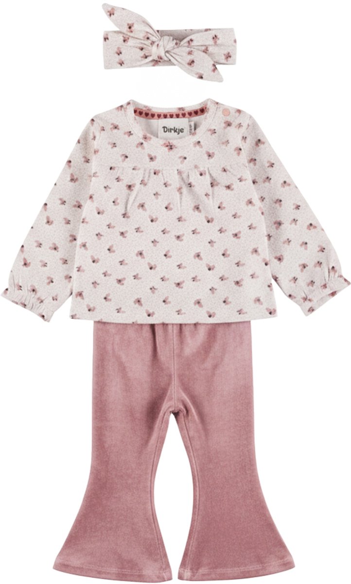 Dirkje kledingset Sweater, Legging en Haarband maat 86