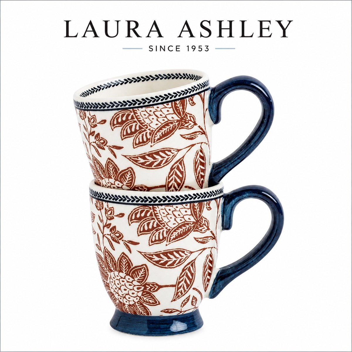 Laura Ashley Hedingham Collectables - Giftset 2 Minimokken Hedingham Blue Terra 20 cl.