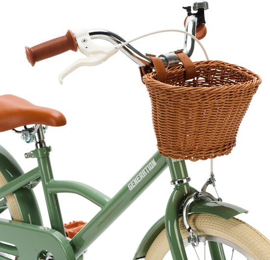 Generation Classic 18 inch Groen - Kinderfiets met Mandje van Generation — afbeelding 4