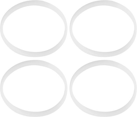 O Ring Gasket voor Juicer en Blender Vervangingsafdichtingen van Wit Rubber - 10cm Seals voor Keuken en Tuinwerk — afbeelding 4