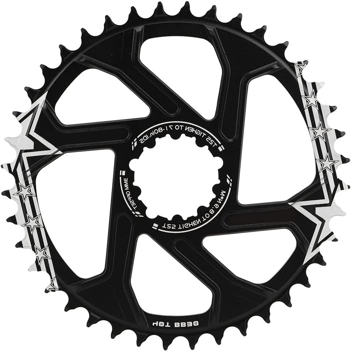 Directe installatie schijfaccessoire voor mountainbike en racefiets - 40T disc voor optimale prestaties en duurzaamheid
