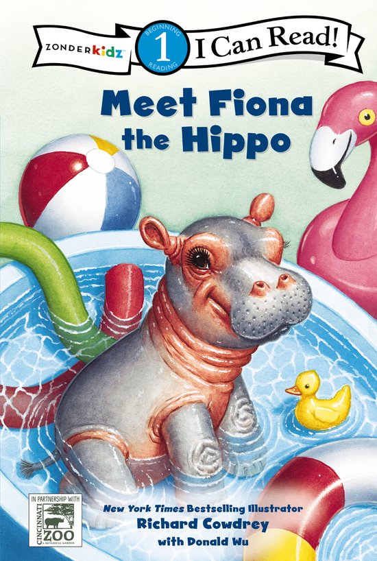 Meet Fiona the Hippo Level 1 I Can Read A Fiona the Hippo Bo ... - cover