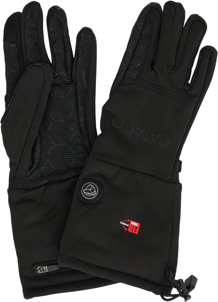 Catago FIR-Tech Pro verwarmde rijhandschoenen - Large - Zwart - Dames