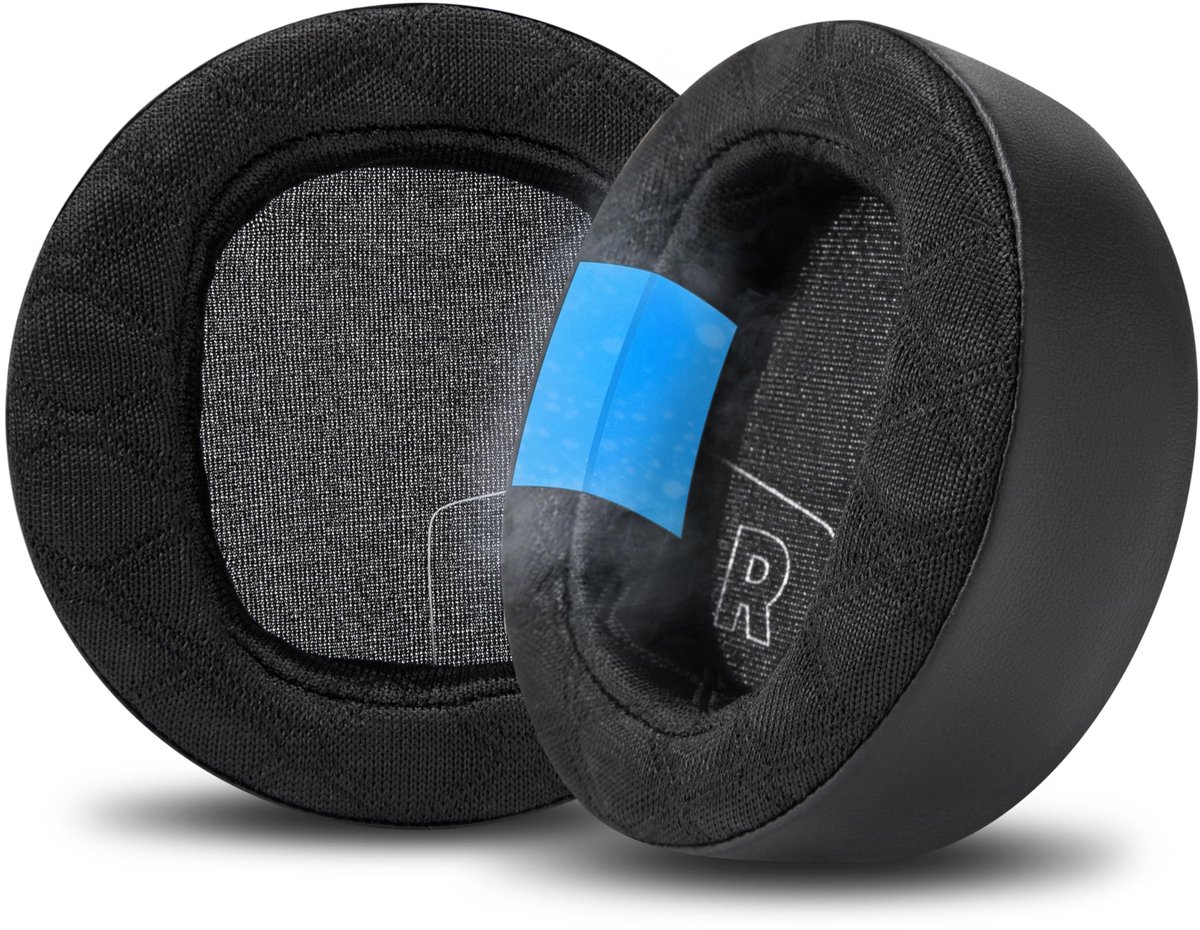 Dailygoods- Oorkussens Koelgel - Vervangend voor Audeze Maxwell 2 - Ergonomisch Ontwerp - Extra Dik Traagschuim - FreeZe V2 Koelende Stof - Temperatuurregulatie - Hoofdtelefoon Oorkussens