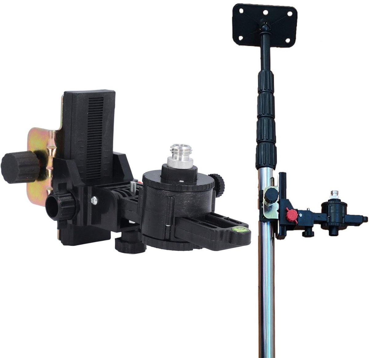 Dailygoods - Verstelbare Niveau-Adapter voor Telescopische Stangbeugel