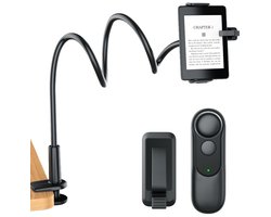 Dailygoods- Standhouder Kindle - Afstandsbediening Pagina Draaier - E-reader Houder - Comfortabel Lezen in Bed - Ideaal Cadeau voor Lezers - Vermindert Nekklachten