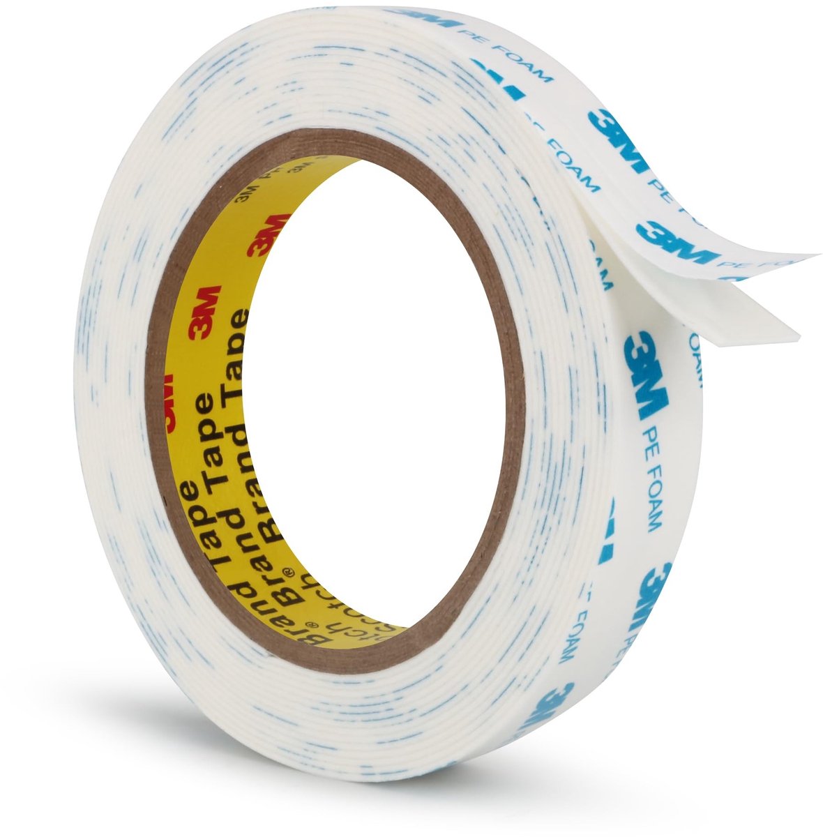 Dailygoods - 3M Dubbelzijdig Plakband 1600T - Extra Sterk en Waterdicht, 19 mm x 5 m