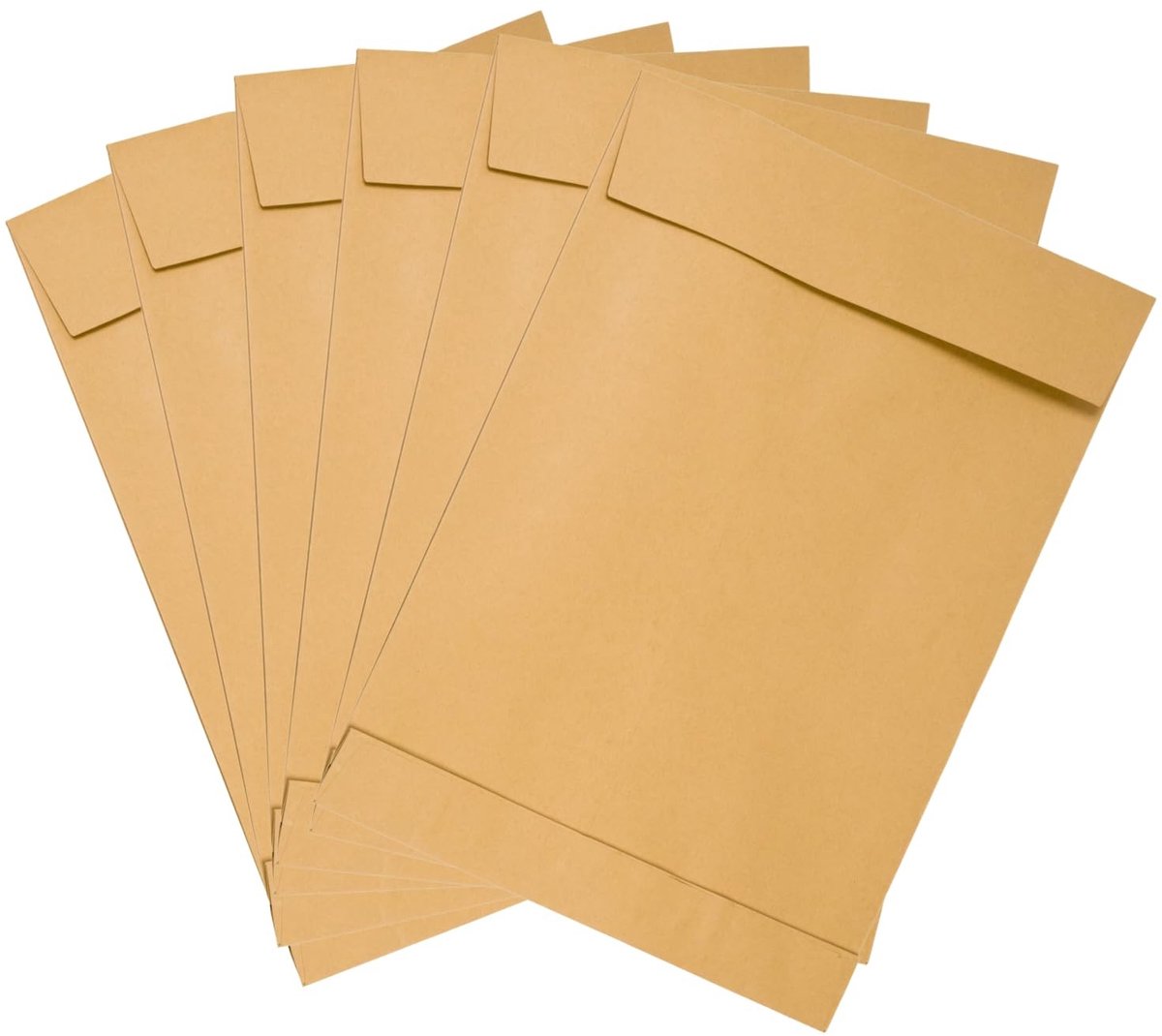 Dailygoods- Verzendzakken Bruin - Uitschuifbare Enveloppen - 280x400 mm - 150 g Papier - Voor Documenten - Professionele Uiterlijk