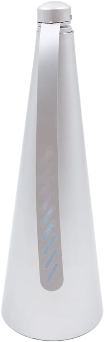 QORA® Vliegenverjager voor op Tafel - Vliegenverjager - Vliegenmeppers - Zilver - 28cm x 11cm x 10cm