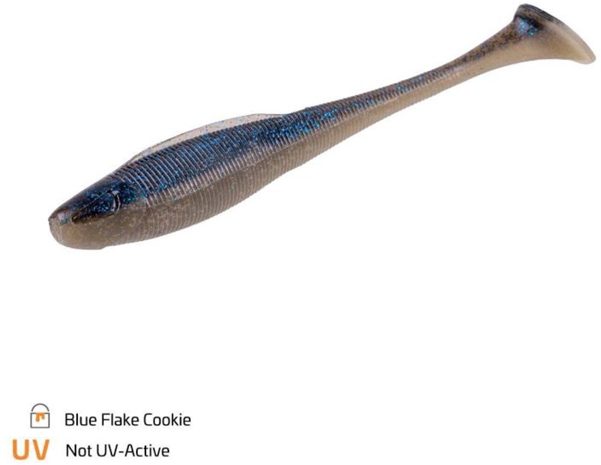 Zeck kunstaas Sexy Swimmer Blue Flake Cookie 6cm