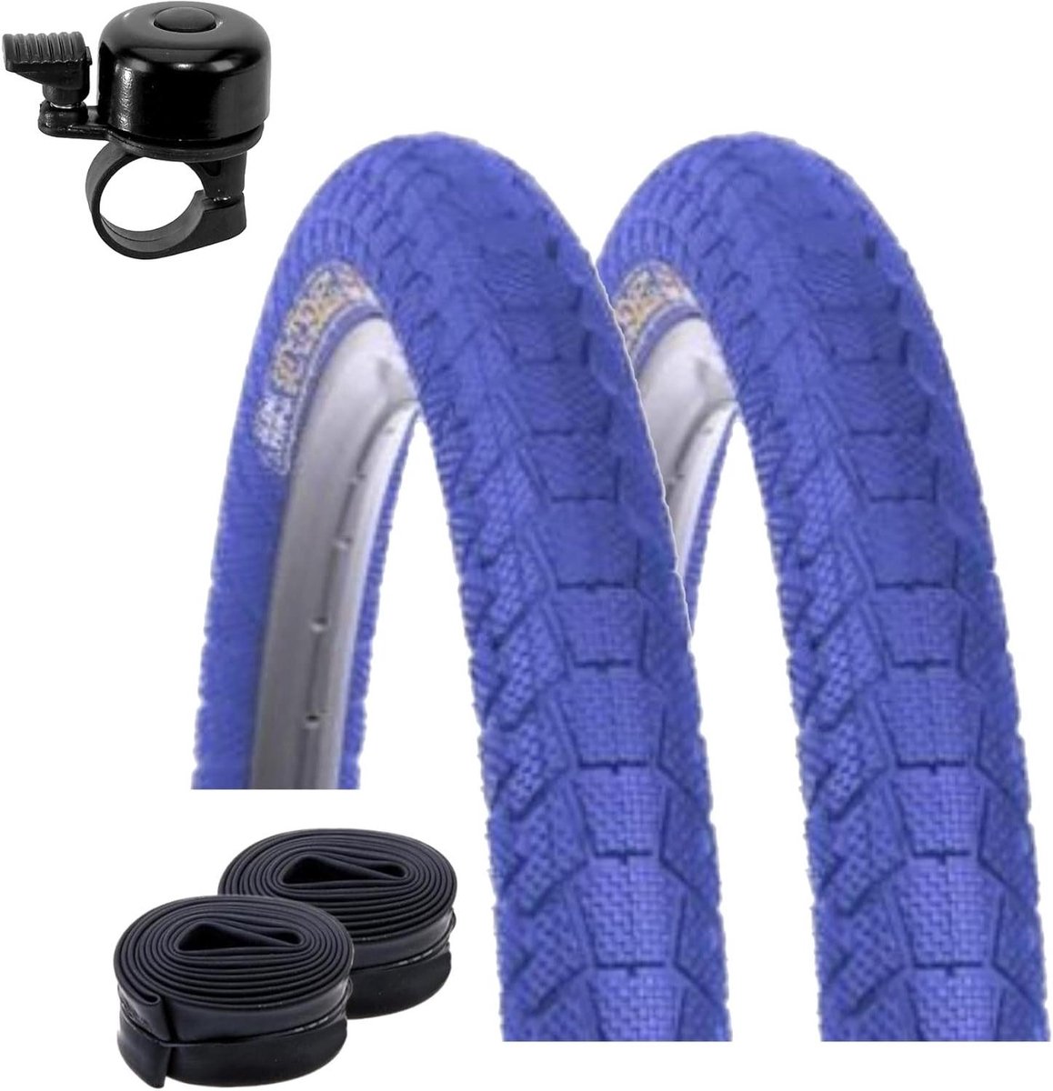 Fietsbanden Set - BMX Banden - Fietsen Onderhoud - Inclusief Binnenbanden - 20 Inch - Blauw