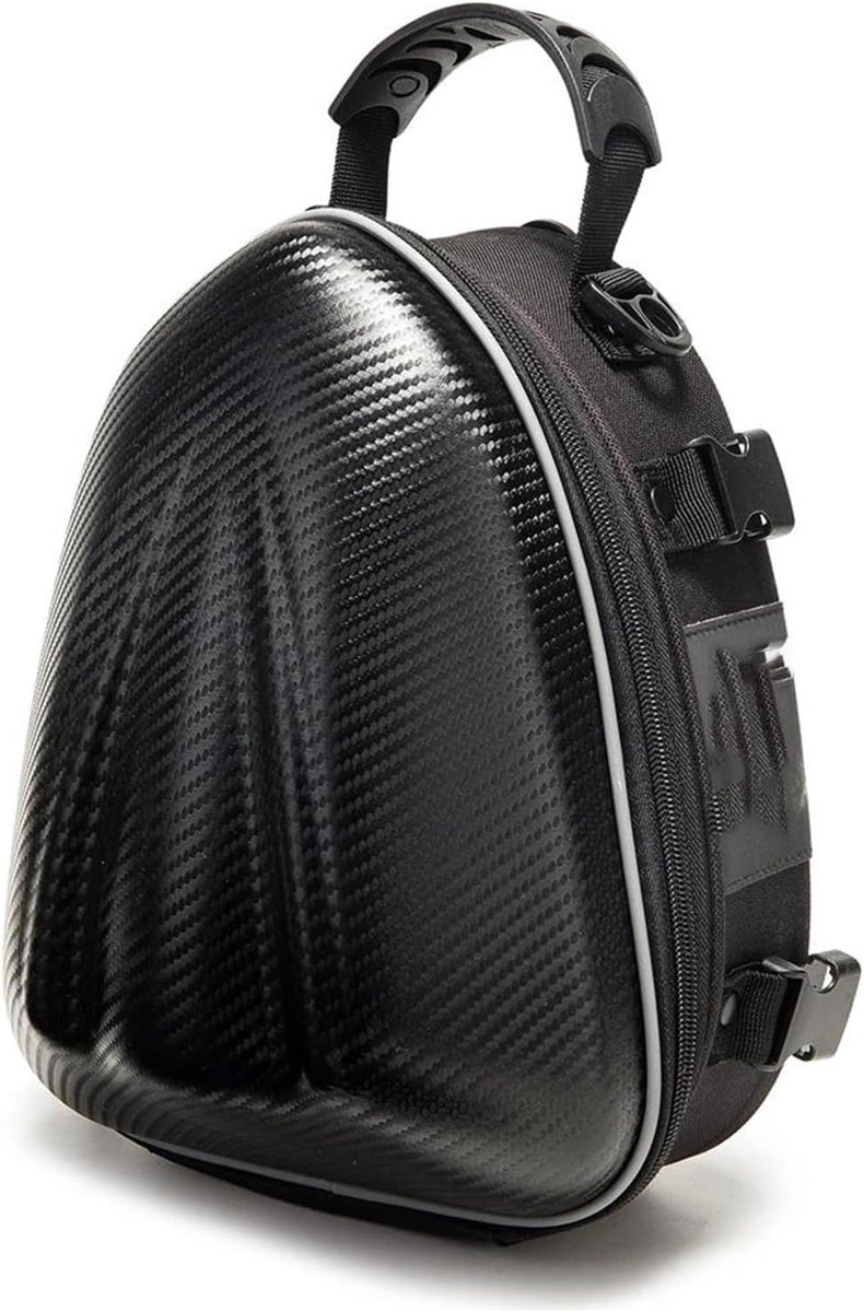 Motor Zadeltas - Helm Reistas - Motor Rijden - Sterk Waterdicht - 120L Capaciteit - Zwart