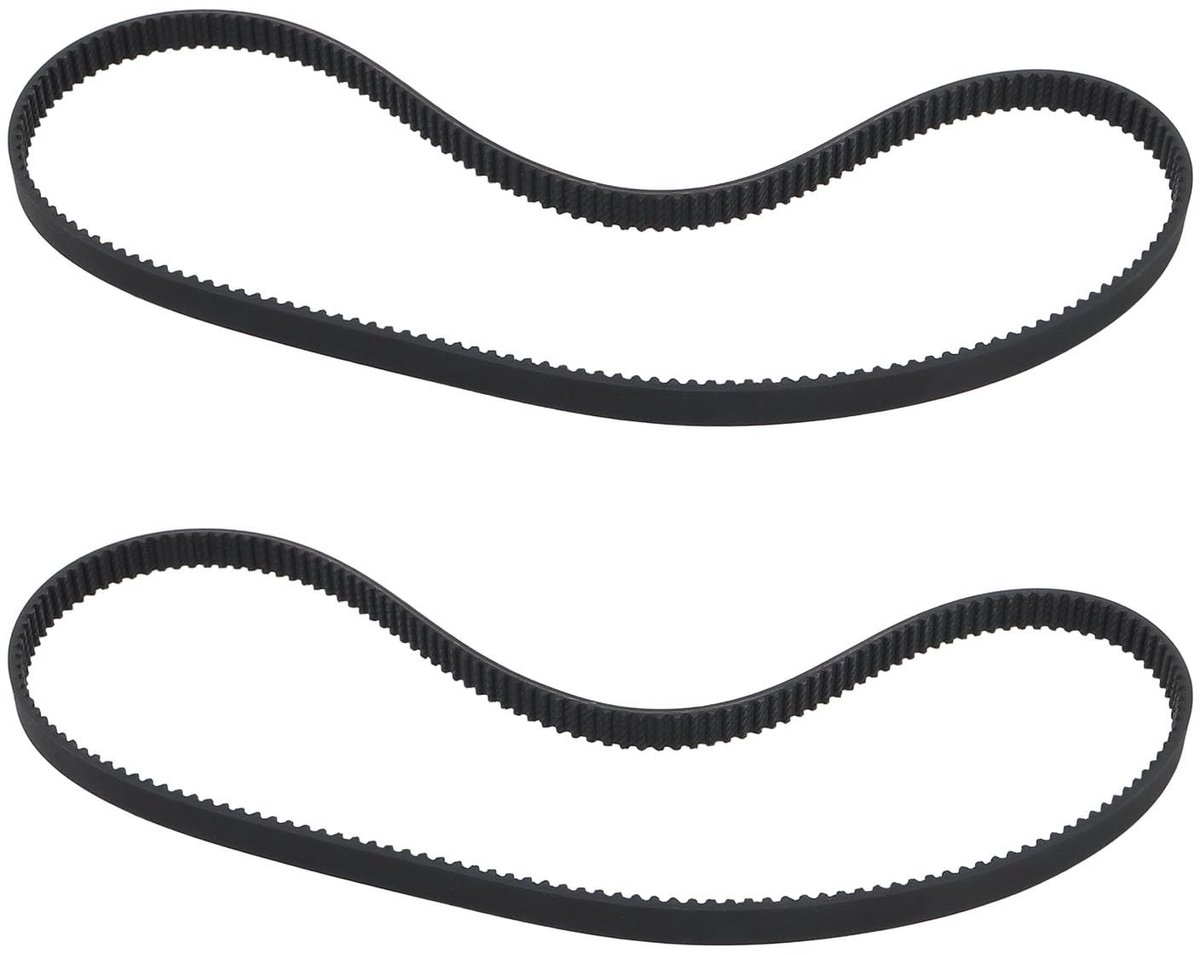 Dailygoods- Aandrijfriem 2 Stuks - Compatibel met Broodmachine - Onderdeelnummer 5891/5891-33 - Slijtvast - Verbeterde Prestaties - 0,32 inch Breed