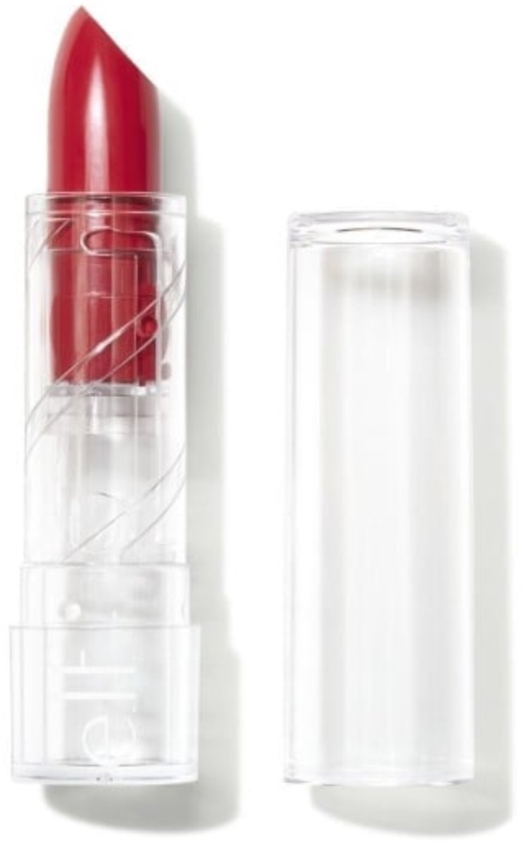 e.l.f. SRSLY Satin Lipstick - Raspberry - Romige Formule - 3,5 g