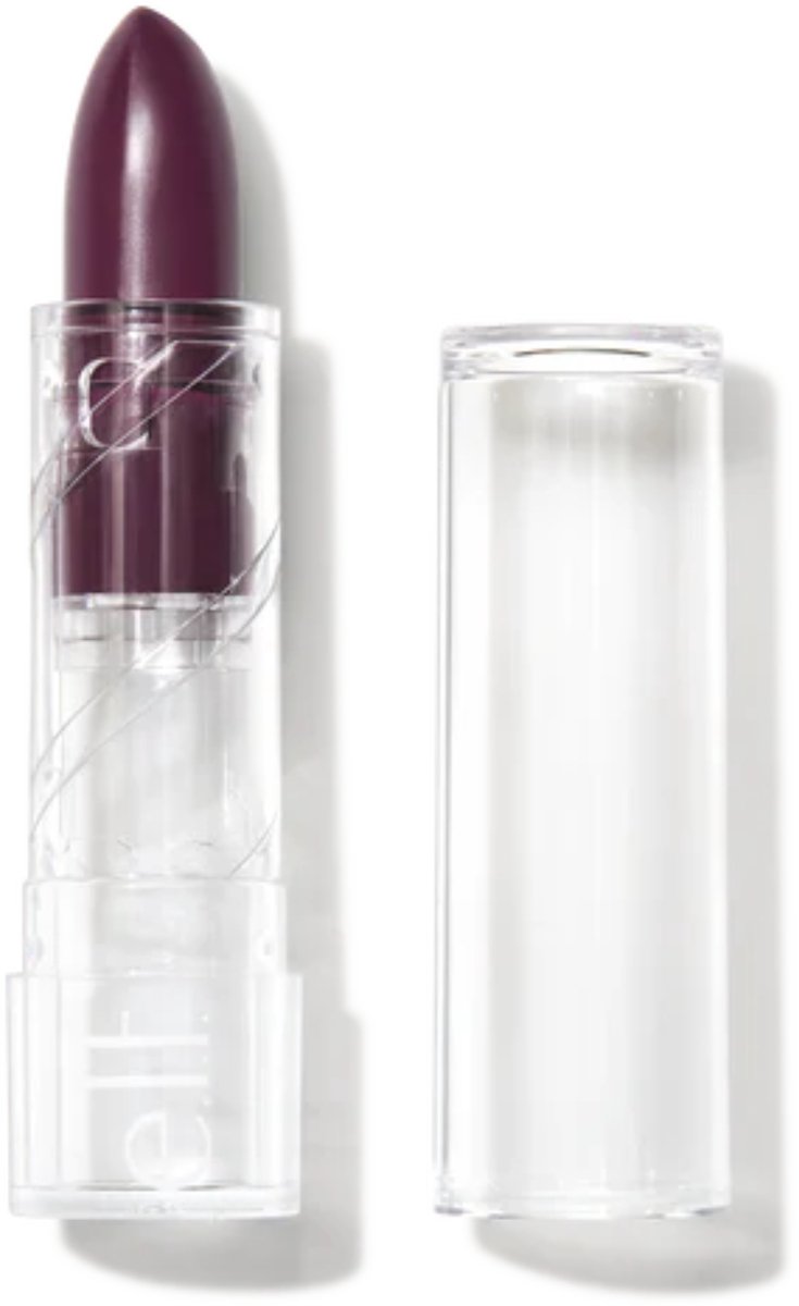 e.l.f. SRSLY Satin Lipstick - Sugarplum - Romige Formule - 3,5 g