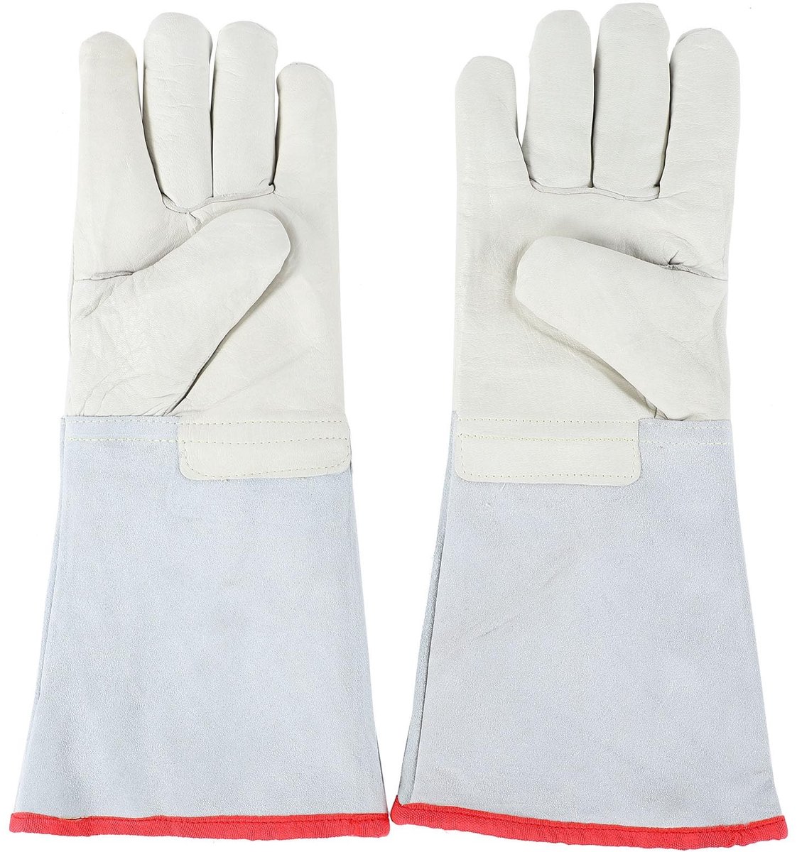 Dailygoods- Cryogene Handschoenen 40 cm - Rundleer - Waterdicht - Slijtvast - Ergonomisch - Koudebestendige Voering