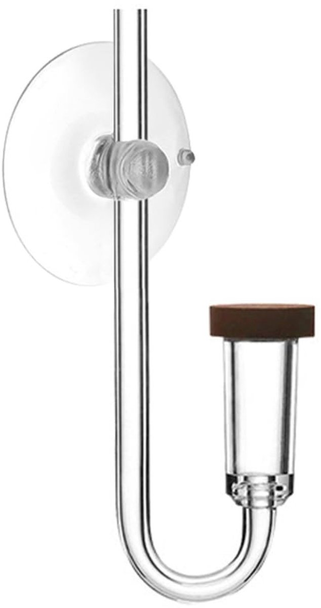 Dailygoods- CO2 Diffuser met Zuignap - Acryl Nano Reactor - Bubbler - Aquarium - Verbeterde Groeiomgeving Waterplanten