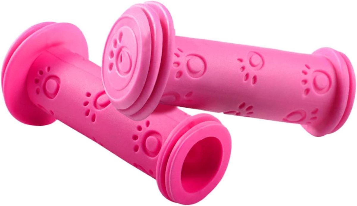 Fietsgrepen - Stuurgrepen - Comfortabel Fietsen - Antislip Rubber - 2 stuks - Zilver