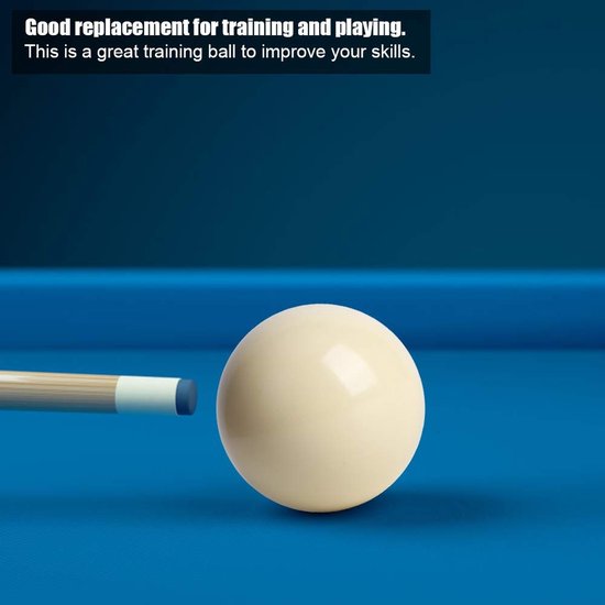 Dailygoody - Pooltafel Biljartballen - Professionele Biljartspot - Wit - Snooker Training - Geschikt voor Speelkamers en Bars — afbeelding 5