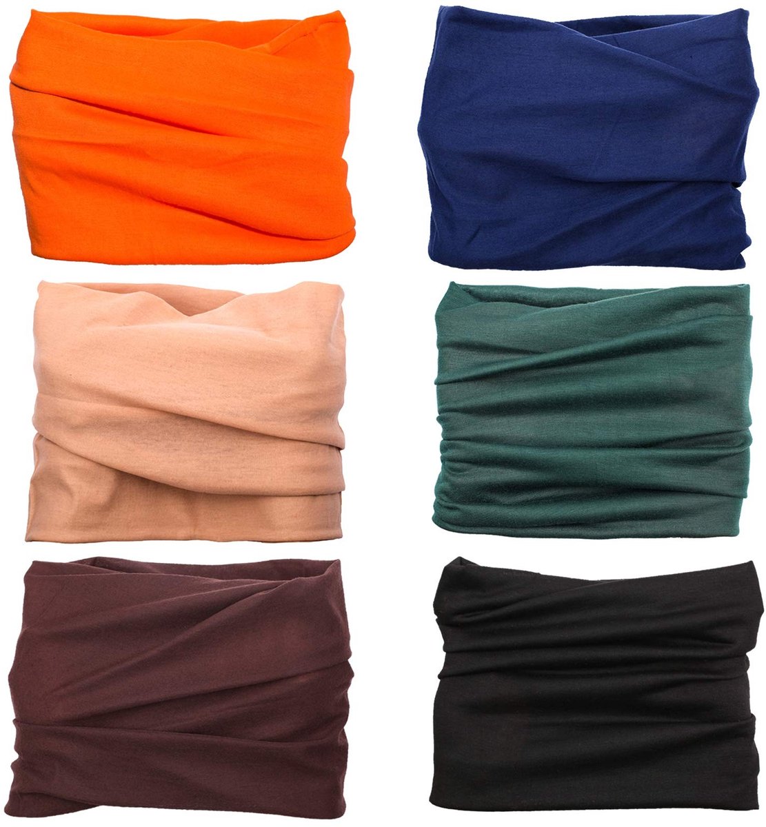 Dailygoods- Colsjaal Naadloos Ademend - Multifunctionele Sjaal - Bandana/Nekwarmer - Stofbescherming - Zacht/Elastisch - Hoge Kwaliteit - Buissjaal
