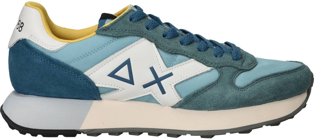SUN68 Jake 2.0 Solid Sneakers - Heren - Blauw - Maat:41