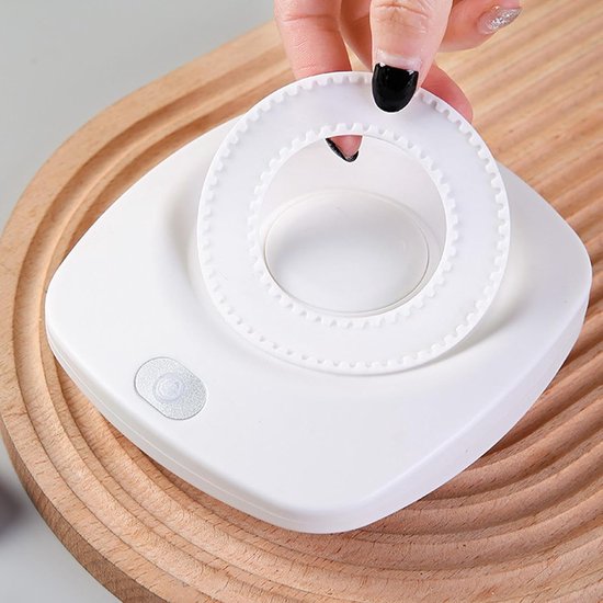 Magnetische Roerder - Drank Mixer - Gelijkmatig Mengen - Intelligente Temperatuurregeling - 12.5x13.5x3cm - Wit — afbeelding 3