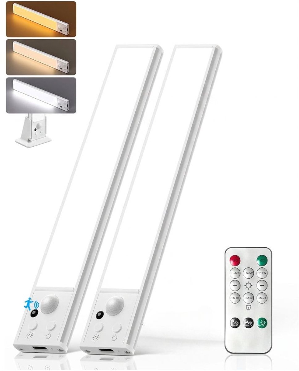 CRLYN® Keukenverlichting Onderbouw - Onderbouwverlichting - Keukenlamp Magnetisch - Kastverlichting
