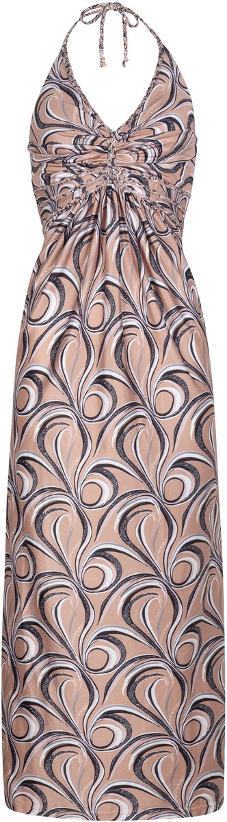 Chic by Lirette - Halter jurk Noe-Champagne-L
