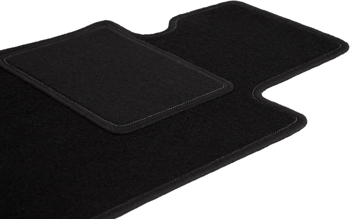 Velours Voetmat - Autobekleding Bestuurder - Interieur Beschermen - Perfecte Pasvorm - 1-d