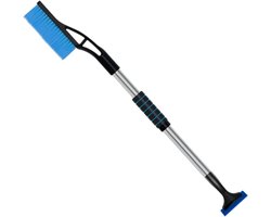 Sneeuwschuiver Auto - Wintergereedschap - Sneeuw Verwijderen - Uitschuifbaar Opvouwbaar - 65-85 cm - Blauw