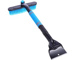 Sneeuwschuiver Auto - IJskrabber - Winterklaar Maken - Telescopisch Ontwerp - 60 cm - Blauw