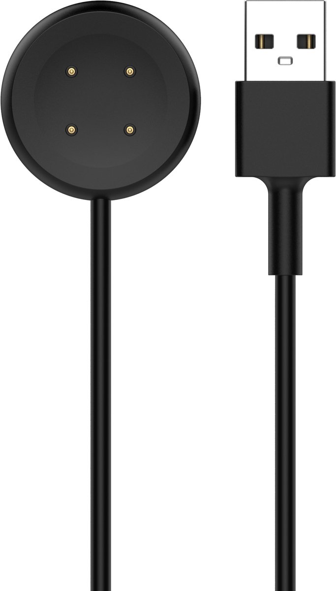 Oplader – USB Oplaadkabel – Geschikt voor Google Pixel Watch 3 / Pixel Watch 2 – Magnetische Smartwatch Oplaadkabel – 1 Meter – Zwart