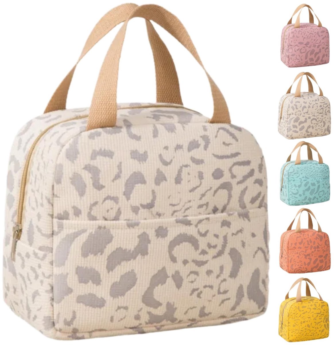 Dailygoods- Lunchtas Geïsoleerd - Waterdichte Koeltas - Thermo Koeltas - 20 x 23 x 14 cm - Voor Kantoor/Picknick/Reizen - Houdt 3-4 Uur Koud/Warm
