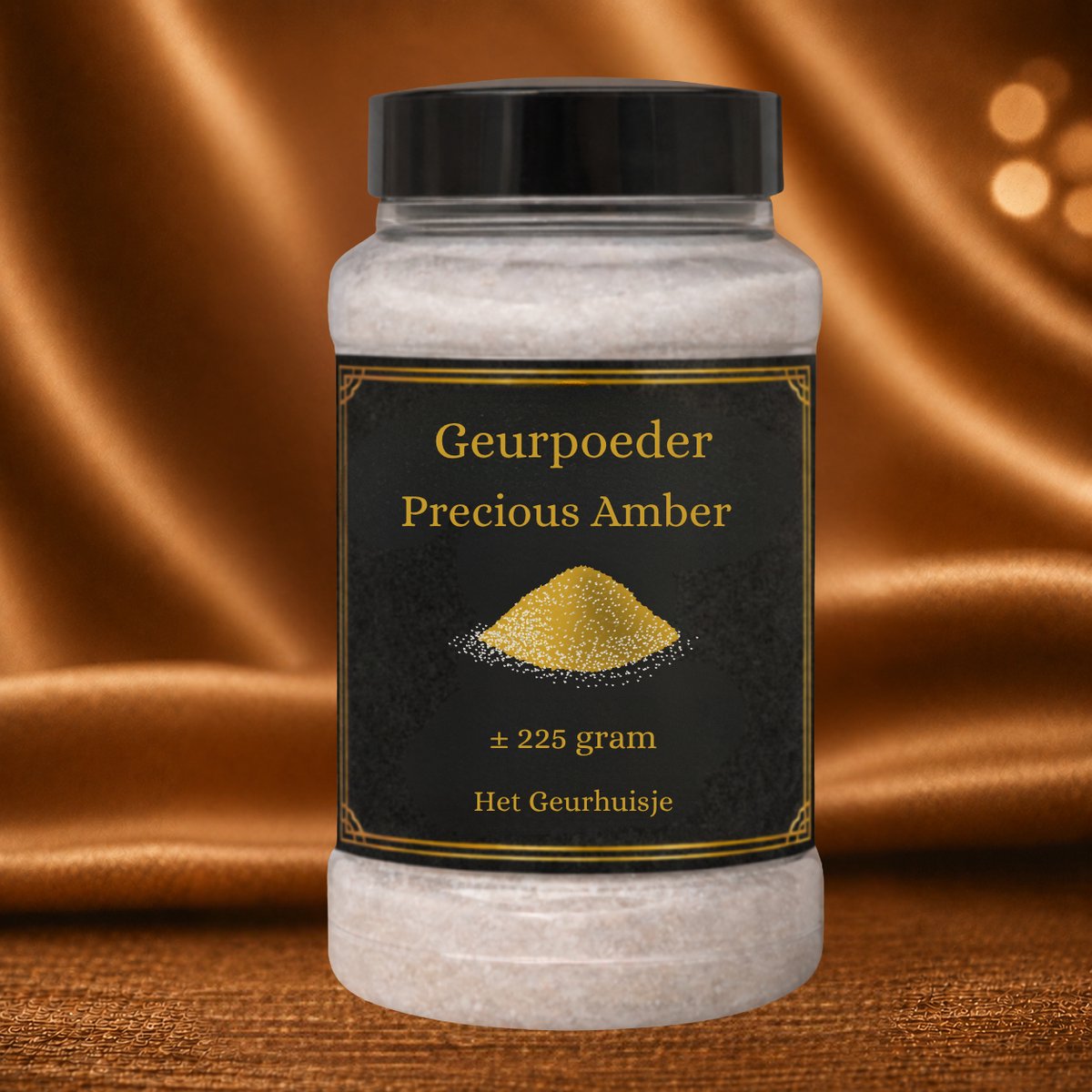 Interieur Geurpoeder - Inspired by: Rituals Precious Amber (± 225 gram) - Voor Stofzuiger, Tapijt & Interieur - Luxe Geur voor een Schoon & Fris Gevoel - Dierproefvrij