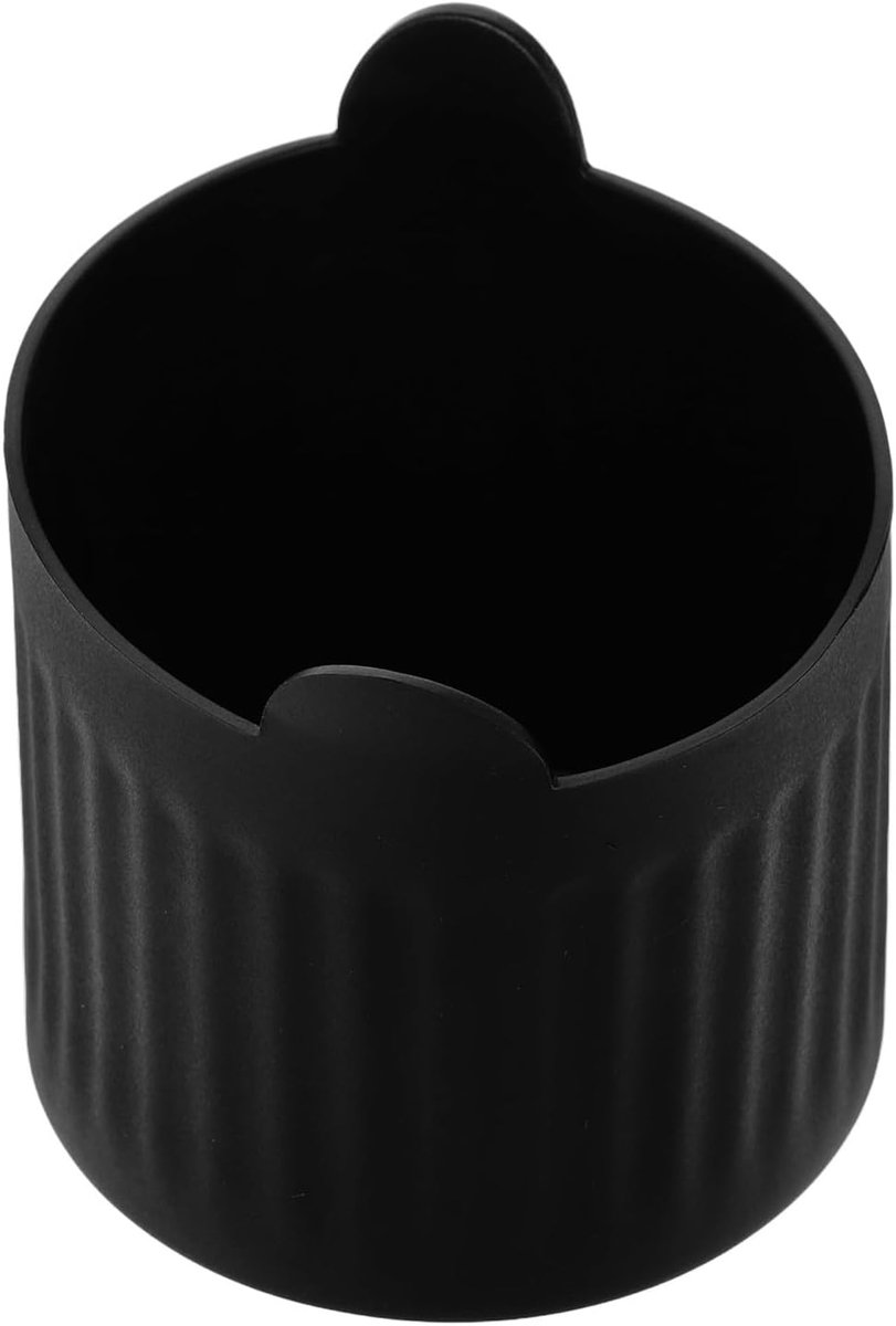 Wax Pot Liner - Siliconen Kom - Ontharen Thuis - Antiaanbaklaag - 6.5 cm - Zwart
